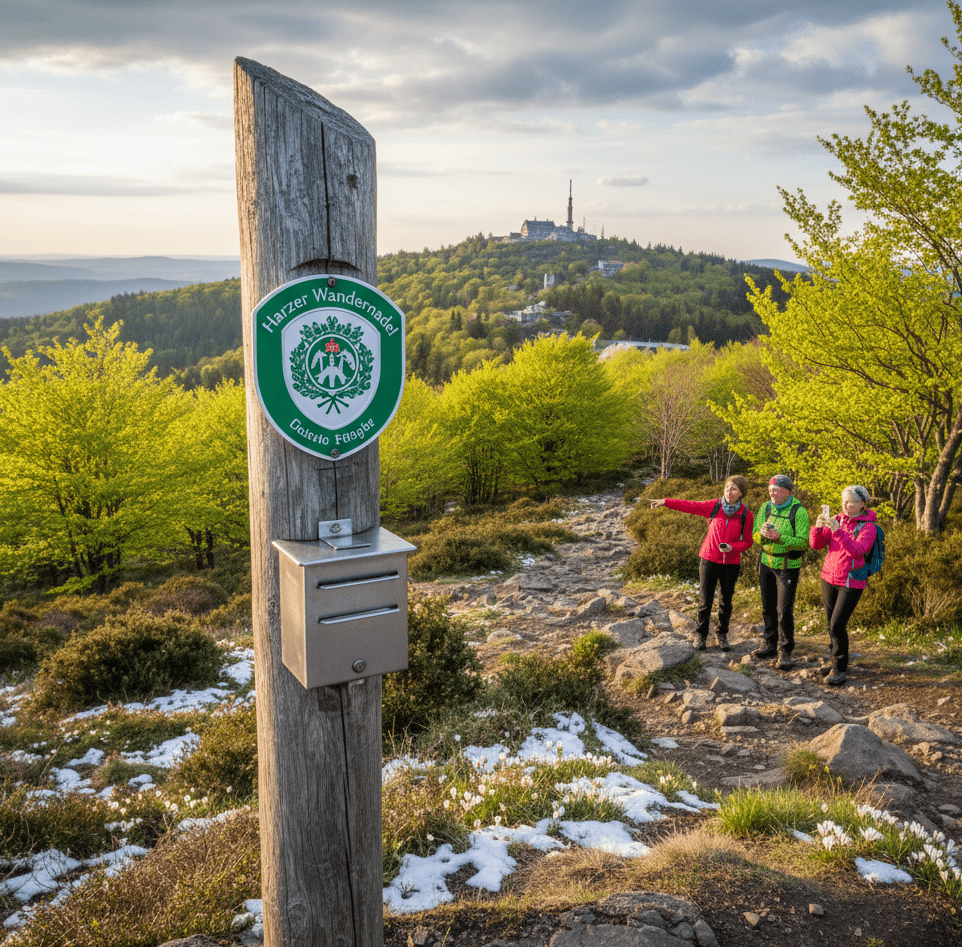 Die Harzer Wandernadel: Stempel sammeln & Ziele erreichen